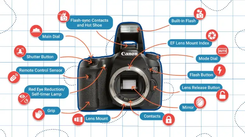 What Are The Basic Parts Of A Camera